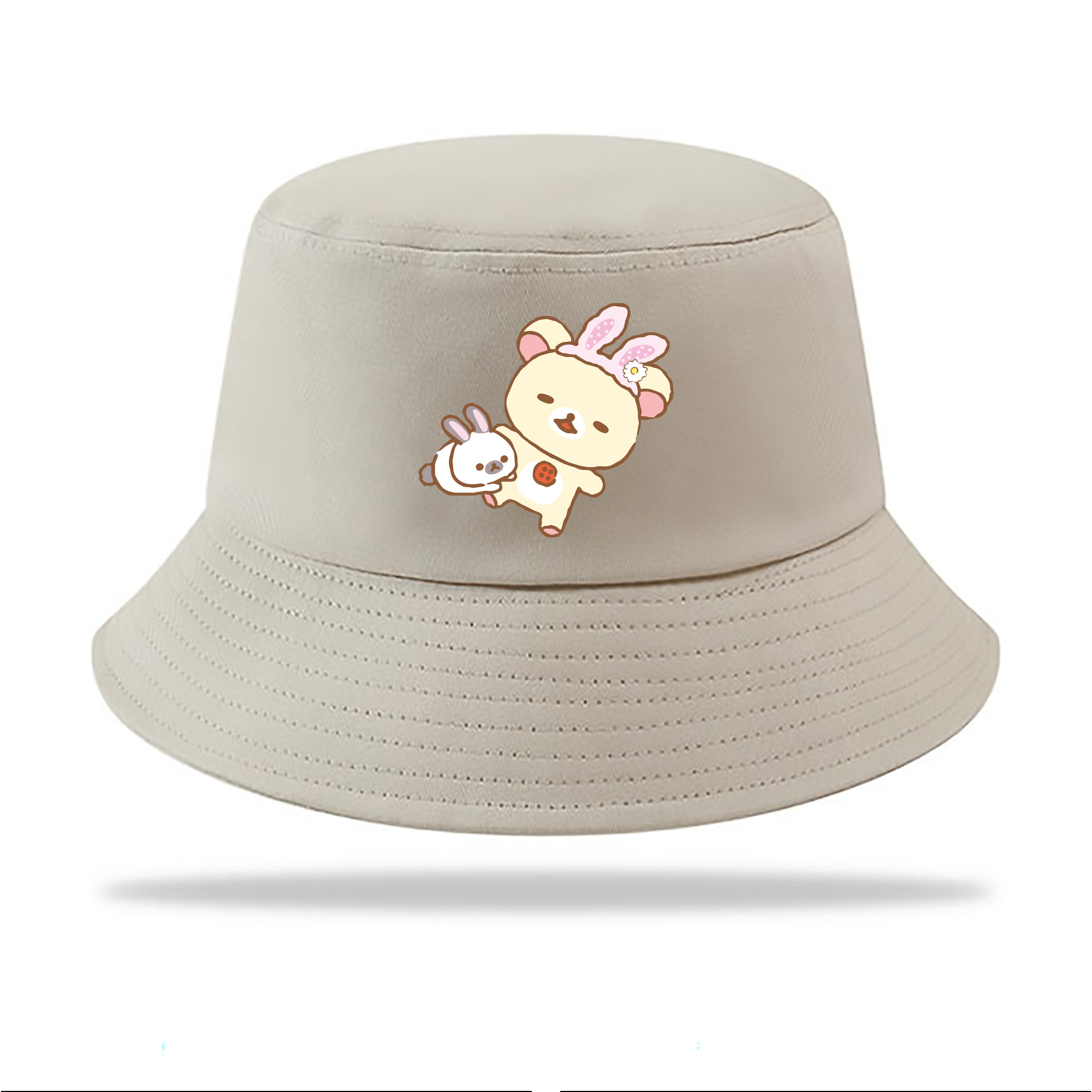 （画像用） リラックマ リラックマ キイロイトリ Rilakkuma Korilakkuma Kiiroitori アウトドア日除けバケットハット